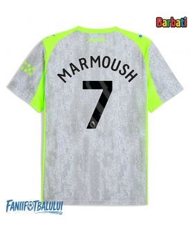 Manchester City Omar Marmoush #7 Tricou Fotbal Replică 2025-26 Barbati Treilea